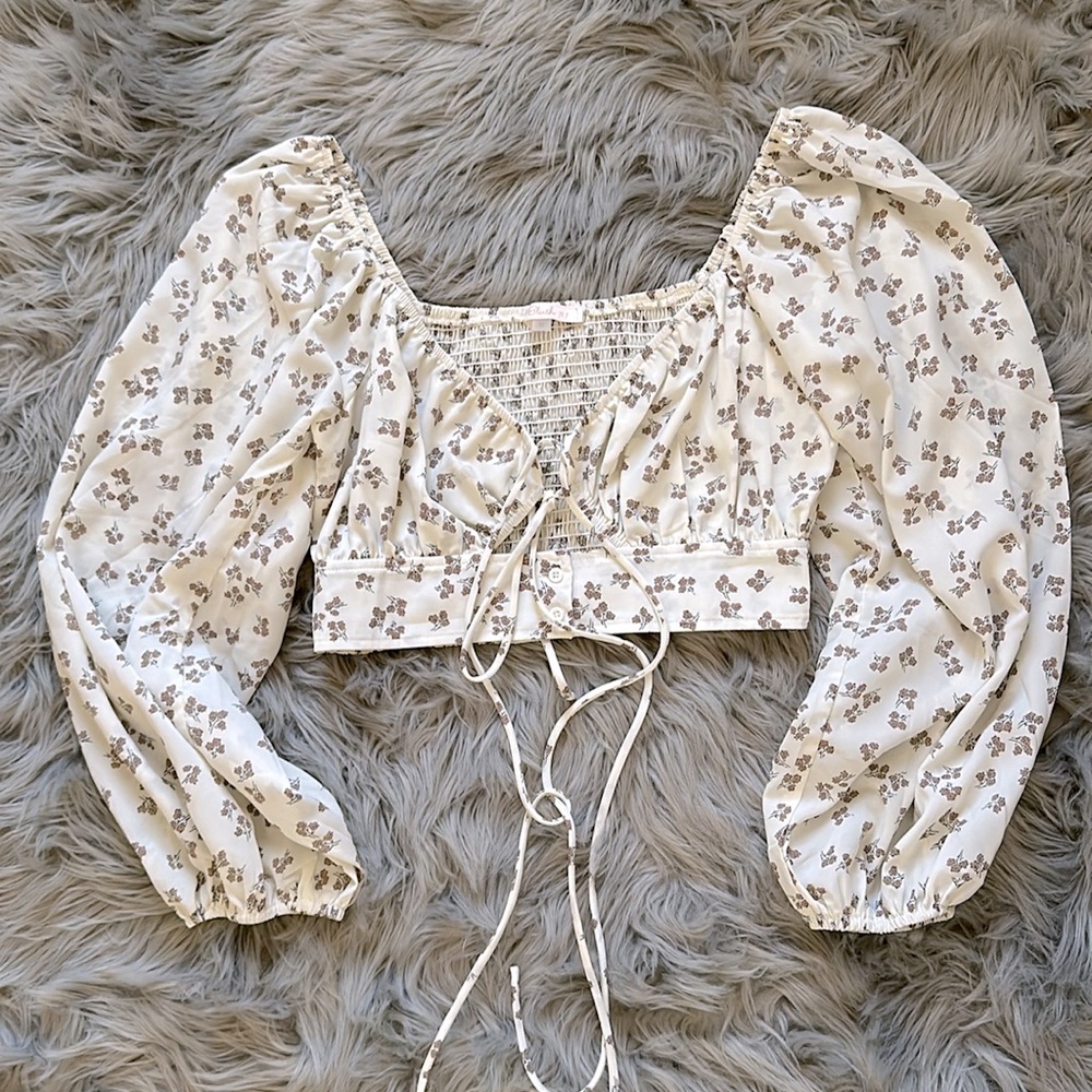 BLUSH - Crop Top - M